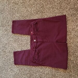 Arizona Jeans  Hi Rise Purple Size 13